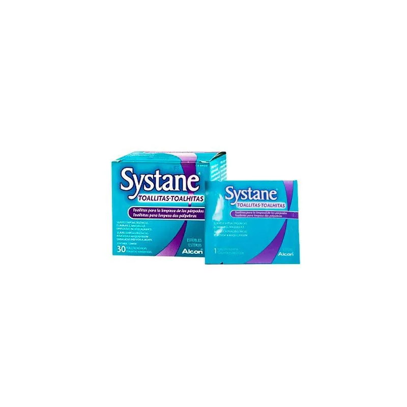 Lingettes Humides Stériles Alcon Systane - Confort pour vos yeux | Kermatone
