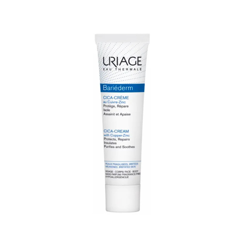 Uriage Bariéderm Cica-Repair Cream - Réparation peau sensible | Kermatone
