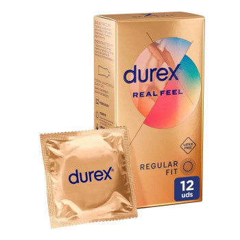 Durex Real Feel - Préservatifs 12 unités