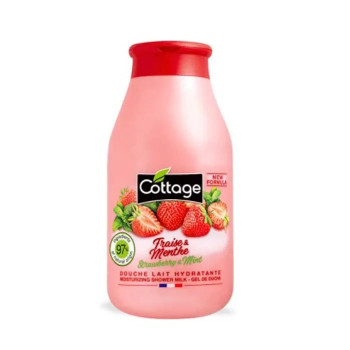 Cottage Fraise & Menthe Gel Douche Hydratant - Kermatone