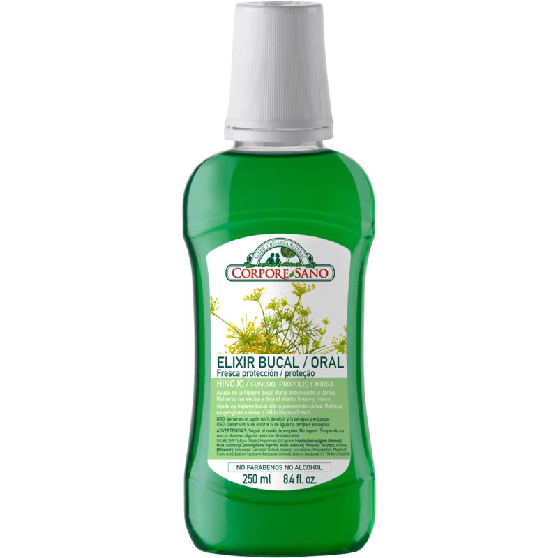 Elixir Bucal Corpore 250ml - Hydratation et Éclat Kermatone