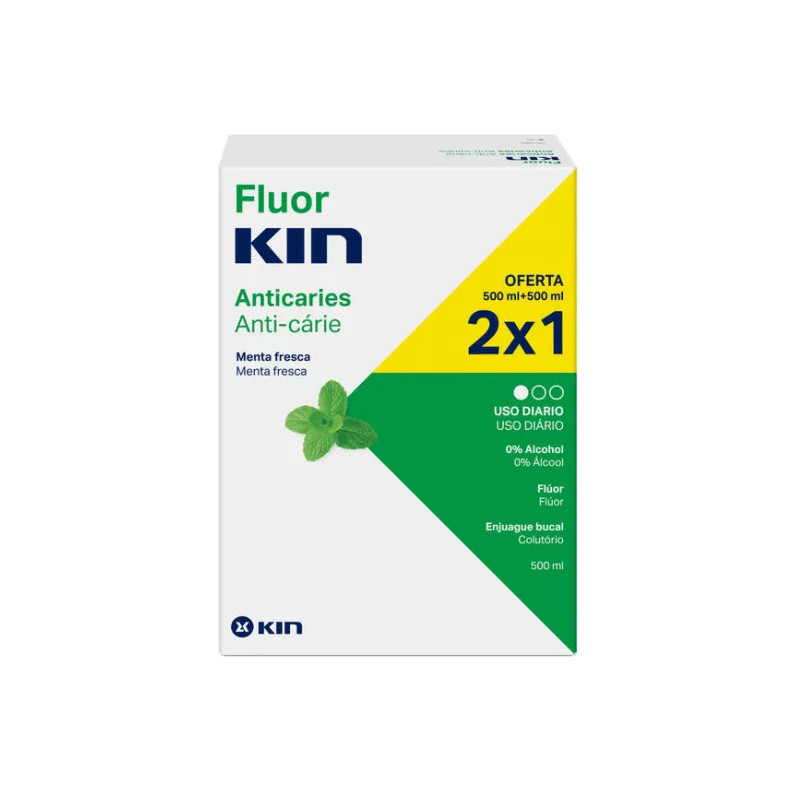 Kin Fluorkin Bain De Bouche : Protection Dentaire Élevée | Kermatone