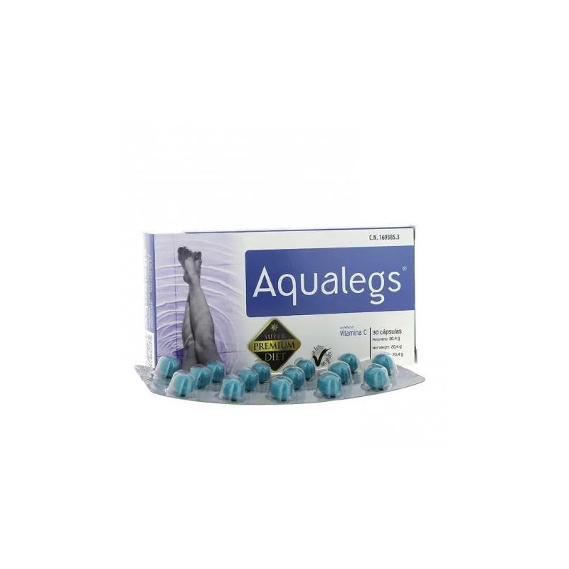 Aqualegs 30 Cápsulas - Légèreté pour vos Jambes | Kermatone
