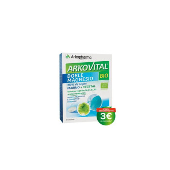 Arkopharma Arkovital Double Magnésium Bio - Complément Vitalité | Kermatone