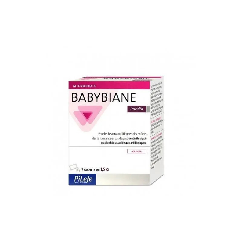 Pileje Babybiane Imedia 7 Enveloppes - Complément Digestif Kermatone