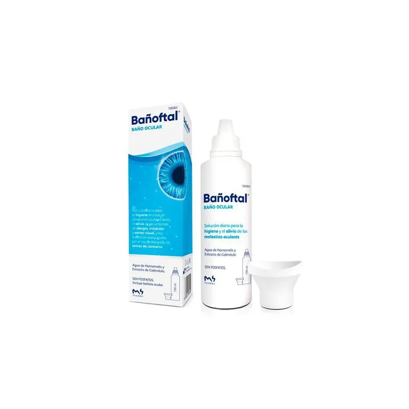 Bañoftal Disop 190ml - Soin Apaisant des Yeux Kermatone