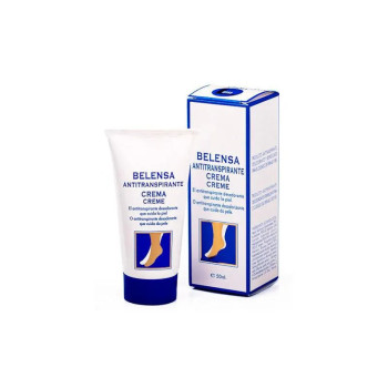 Belensa Crème Antitranspirante Pieds 50ml - Kermatone