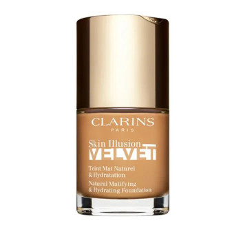 Fond de Teint Clarins Skin Illusion Velvet 30ml - Kermatone