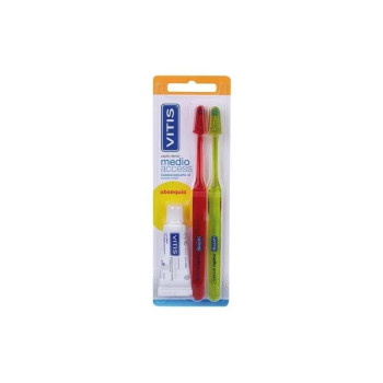 Brosse à Dents Vitis Access Medio - Hygiène Parfaite | Kermatone