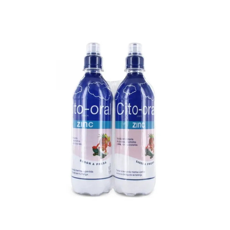Cito Oral Junior Zinc Fraise 1000ml - Bien-être enfant Kermatone