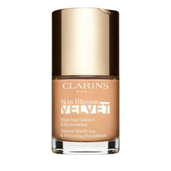 Clarins Skin Illusion Velvet 107C - Fond de teint naturel Kermatone