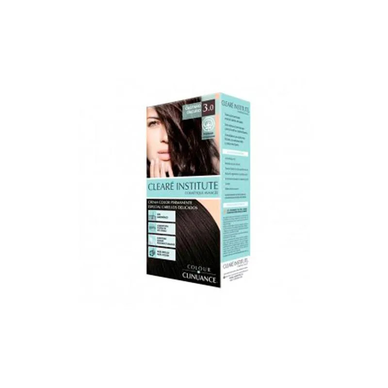 Coloración Castaño Oscuro - Cheveux Délicats | Kermatone