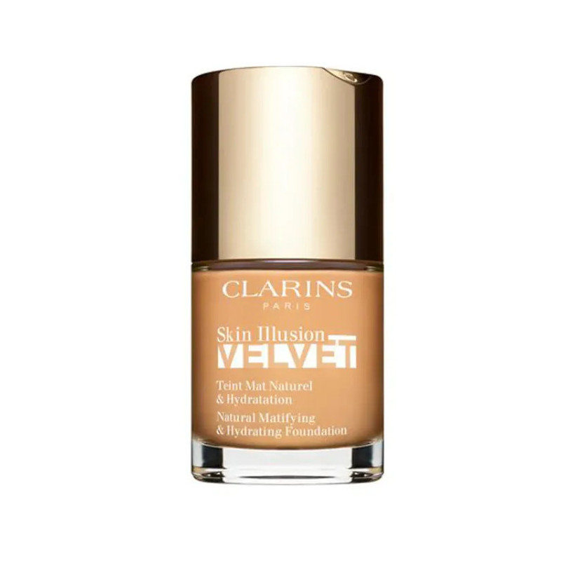 Clarins Skin Illusion Velvet 113C | Fond de Teint Éclat Kermatone