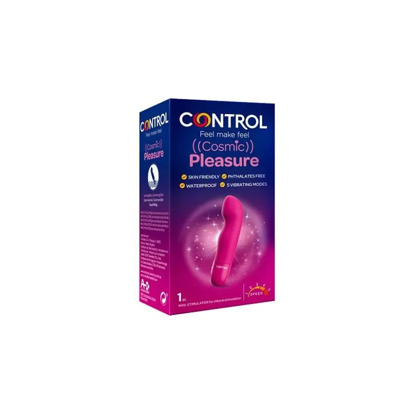 Control Cosmic Pleasure Mini Stimulator - Plaisir Intense Kermatone