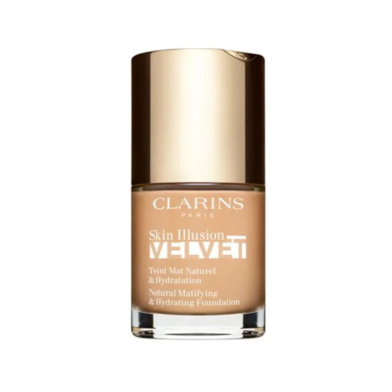 Clarins Skin Illusion Velvet 108.3N - Fond de teint lumineux Kermatone