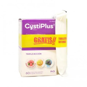Cystiplus Triple Action 60com - Santé Urinaire Kermatone
