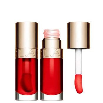 Clarins Lip Comfort Oil 08 Strawberry - Hydratation des Lèvres | Kermatone
