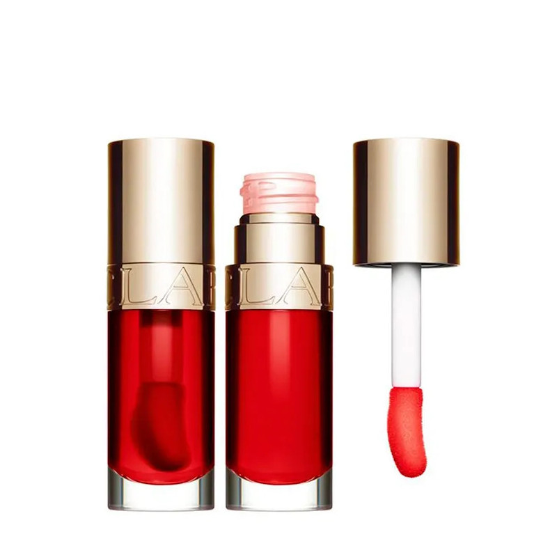 Clarins Lip Comfort Oil 08 Strawberry - Hydratation des Lèvres | Kermatone