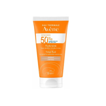 Avène Fluide Colorant SPF50+ | Protection Solaire & Teint Unifié
