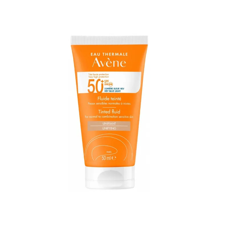 Avène Fluide Colorant SPF50+ | Protection Solaire & Teint Unifié