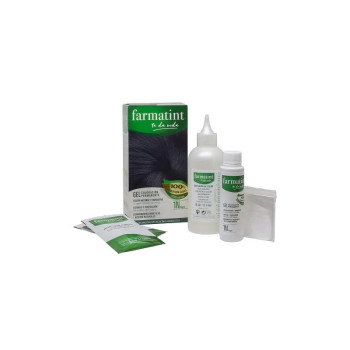 Farmatint Noir 1N - Teinture Capillaire Premium | Kermatone