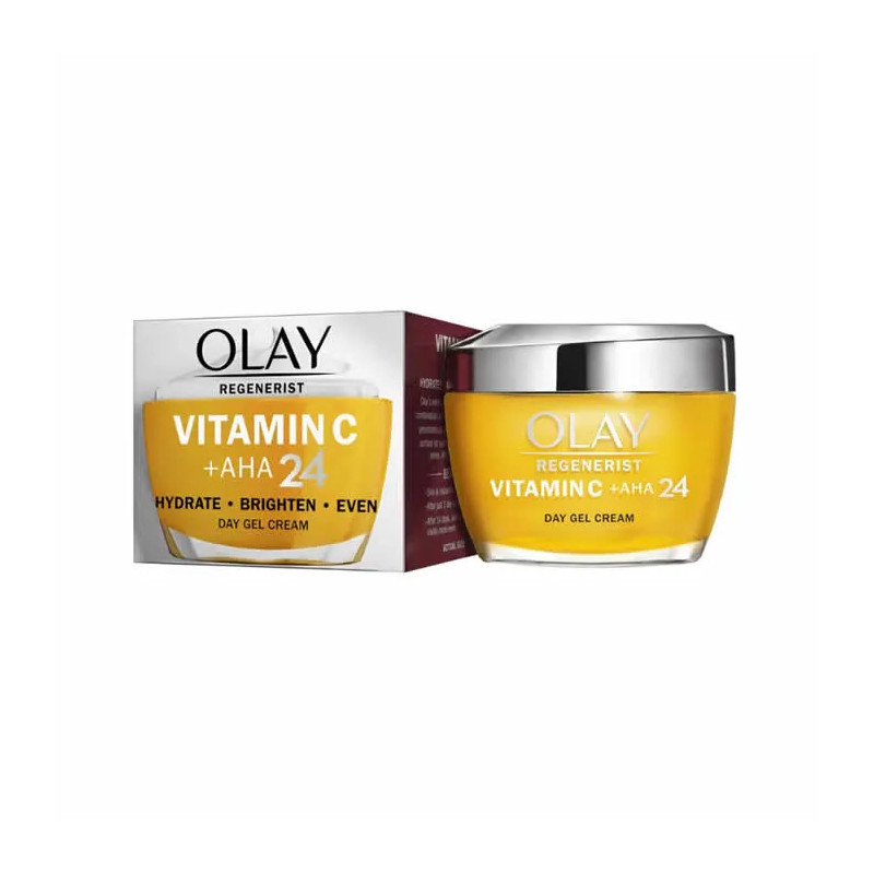 Olay Regenerist Vitamin C + Aha 24 Gel Crème Jour - Kermatone