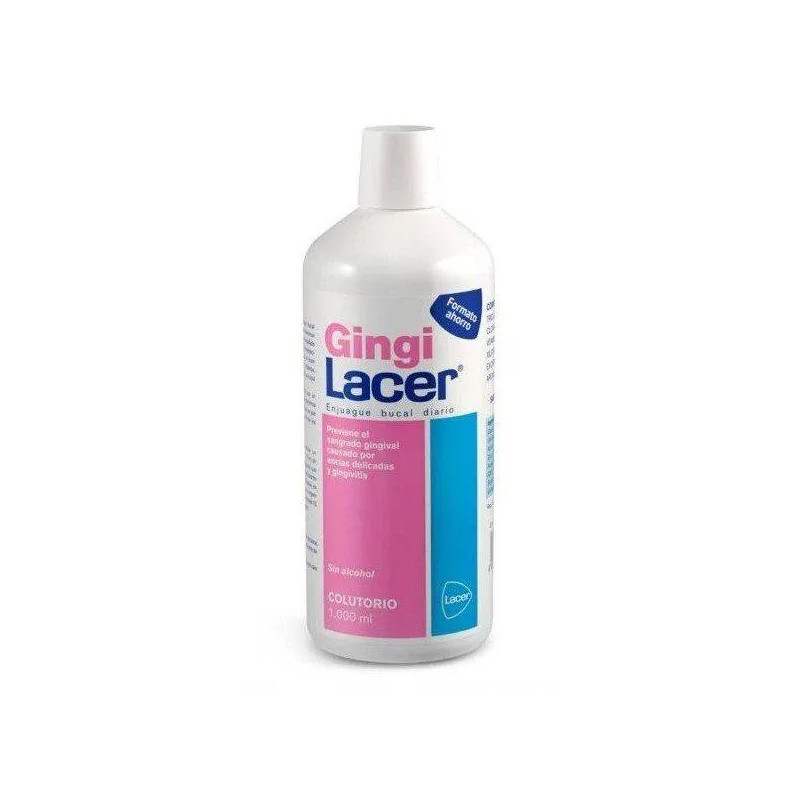Lacer Gingi Bain De Bouche 1000ml - Soin des gencives Kermatone