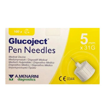 Menarini Glucoject Aiguille à Insuline - Confort & Précision Kermatone