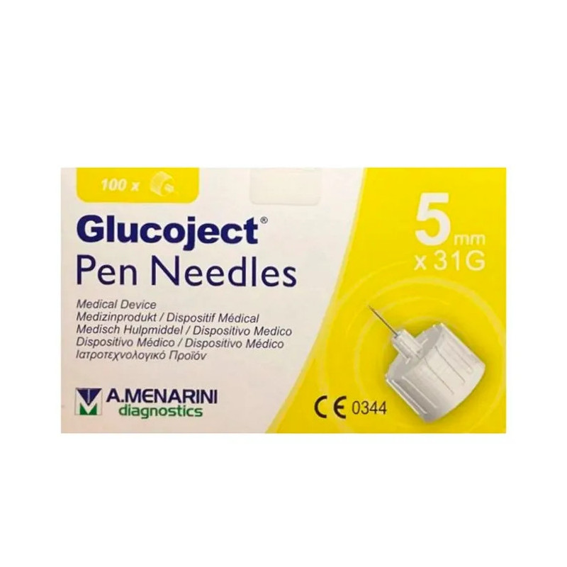 Menarini Glucoject Aiguille à Insuline - Confort & Précision Kermatone