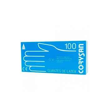 Gants En Latex Corysan Taille Moyenne - Protection Kermatone