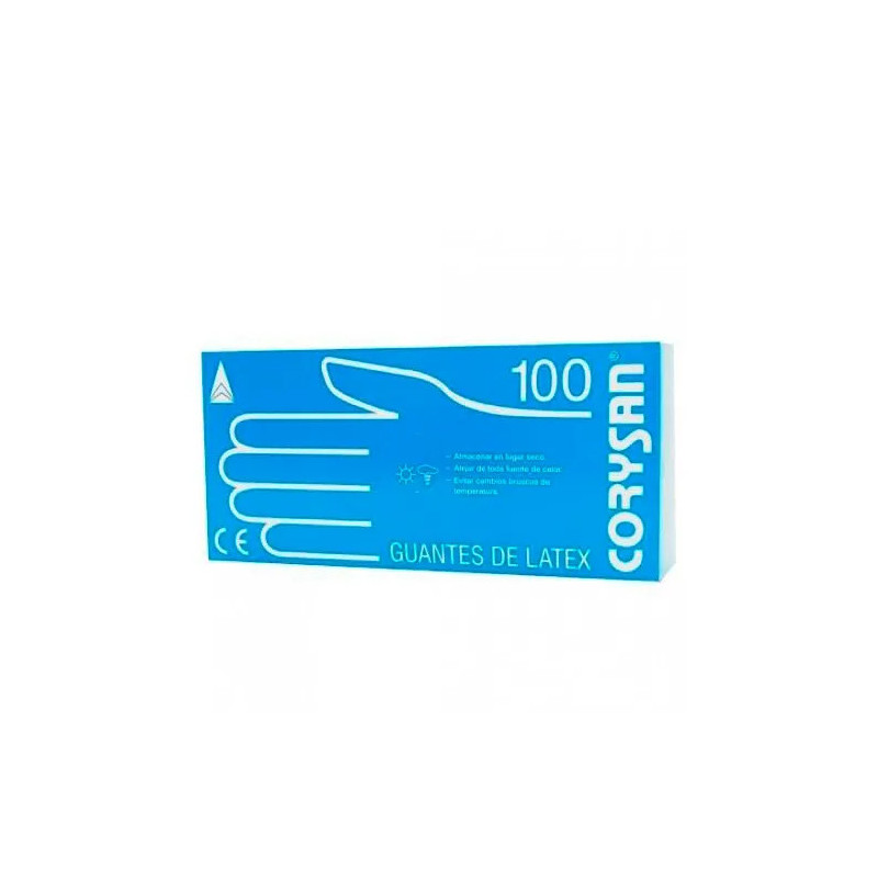 Gants En Latex Corysan Taille Moyenne - Protection Kermatone
