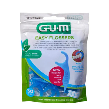 Fils Dentaires Gum Menthe Fraîche - Hygiène Optimale | Kermatone