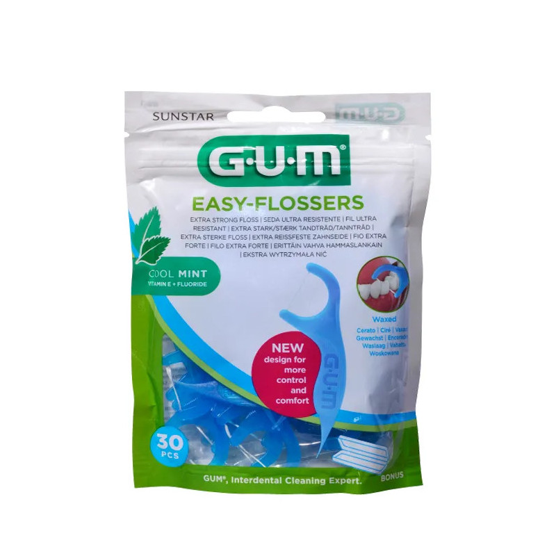 Fils Dentaires Gum Menthe Fraîche - Hygiène Optimale | Kermatone