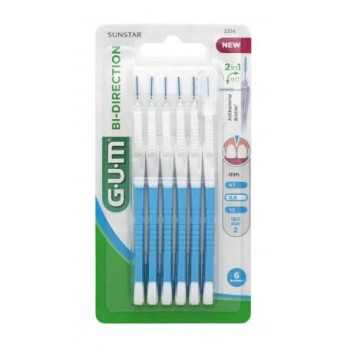 Gum Pinceau Bi-Direction Gomme 0,9 Mm - Application Précise Kermatone
