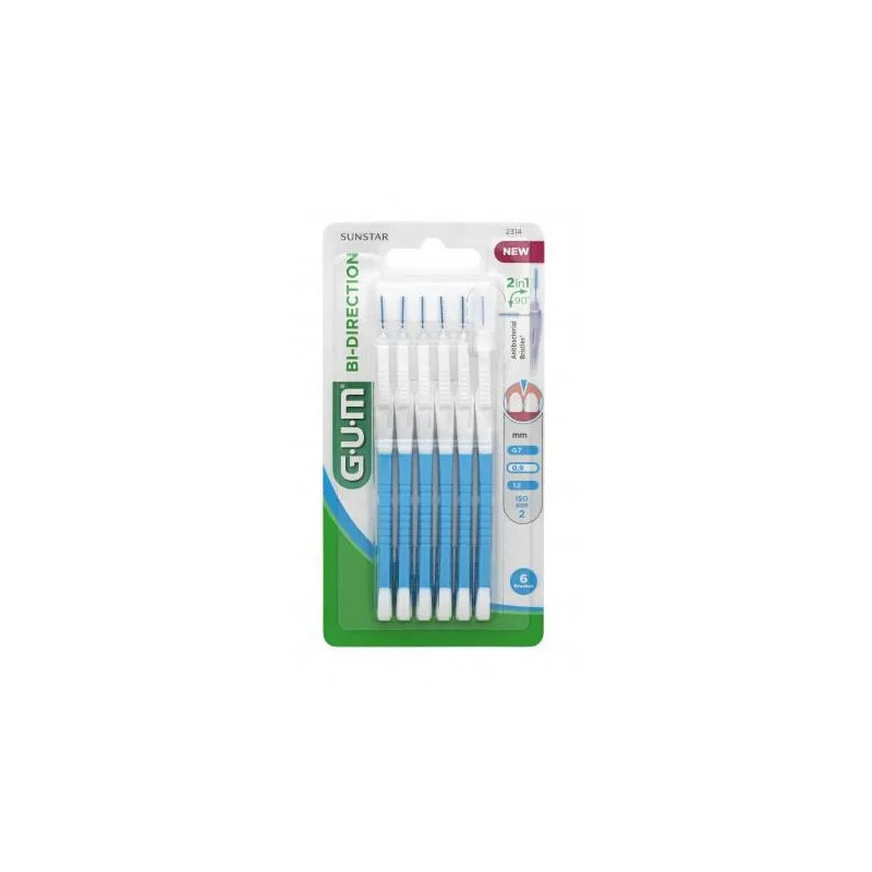 Gum Pinceau Bi-Direction Gomme 0,9 Mm - Application Précise Kermatone