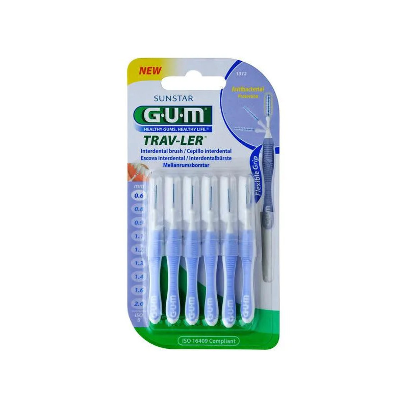 Pinceau Interdentaire Sunstar Gum 0,6mm - Kermatone