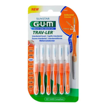 Pinceau Interdentaire Sunstar Gum 0,9mm - Hygiène parfaite | Kermatone