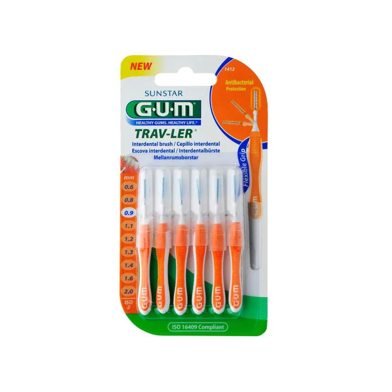 Pinceau Interdentaire Sunstar Gum 0,9mm - Hygiène parfaite | Kermatone