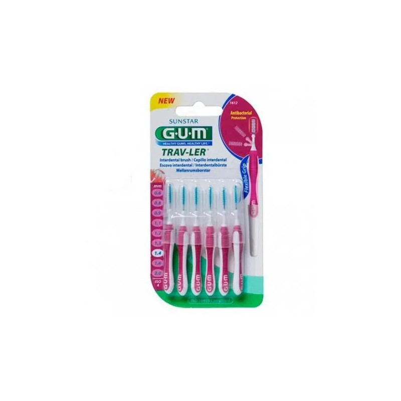 Brossette Interdentaire Fine 1,4 mm - Gum Travler | Kermatone