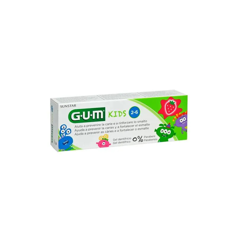 Gum Dentifrice Kids 26ans - Protection dentaire enfant | Kermatone