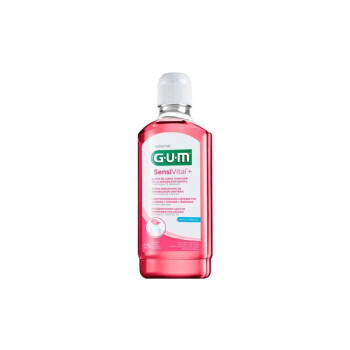 Bain De Bouche Gum Sensivital 500ml - Apaisant et Protecteur | Kermatone