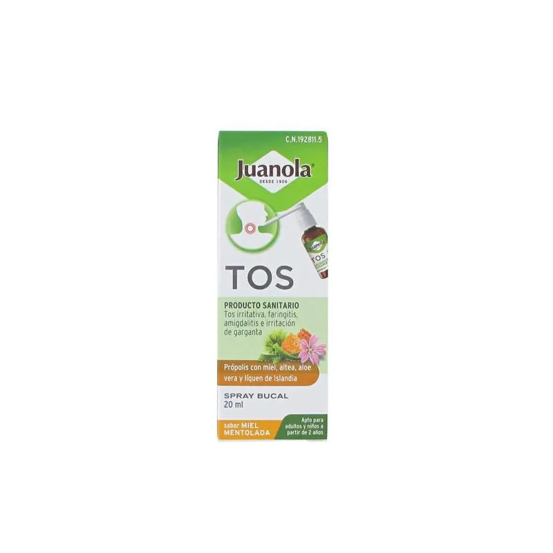Juanola Tos Spray Bucal 20ml - Soulagement Instantané | Kermatone
