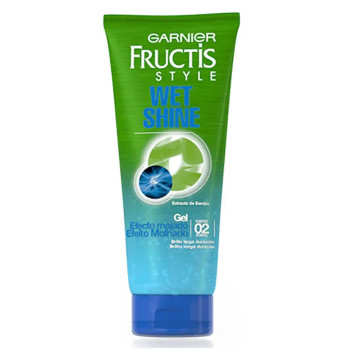 Garnier Fructis Style Wet Shine Gel 250ml - Brillance & Tenue | Kermatone