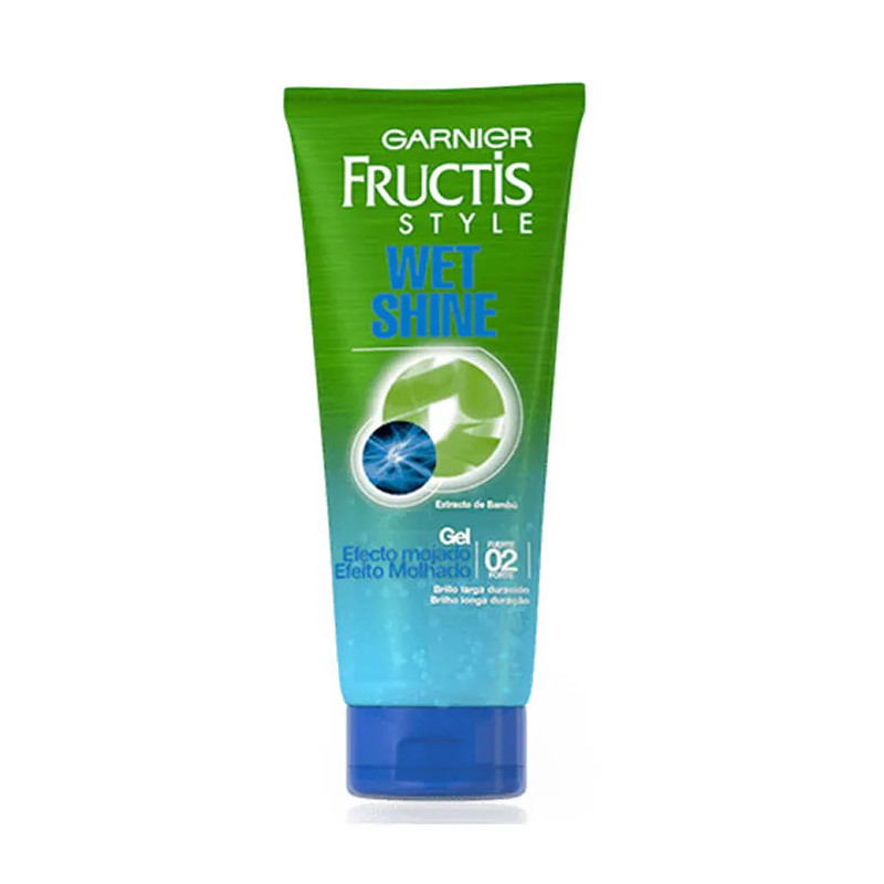 Garnier Fructis Style Wet Shine Gel 250ml - Brillance & Tenue | Kermatone