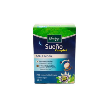 Kneipp Sueño Complet 60 Comprimés - Sommeil Réparateur | Kermatone