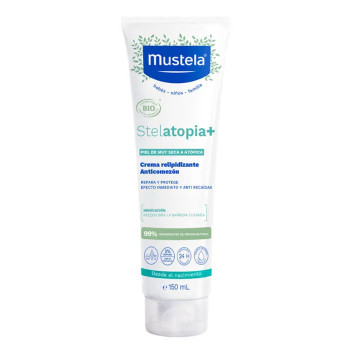 Mustela Stelatopia+ Bio 150ml - Hydratation Peau Sensible | Kermatone