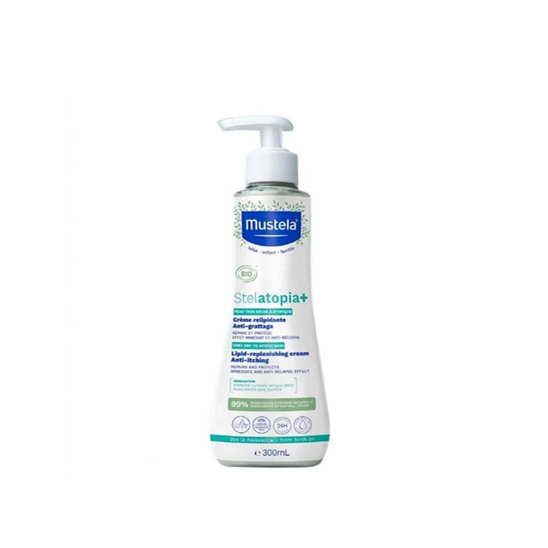 Mustela Stelatopia+ Bio 300ml - Soins Peau Atopique | Kermatone