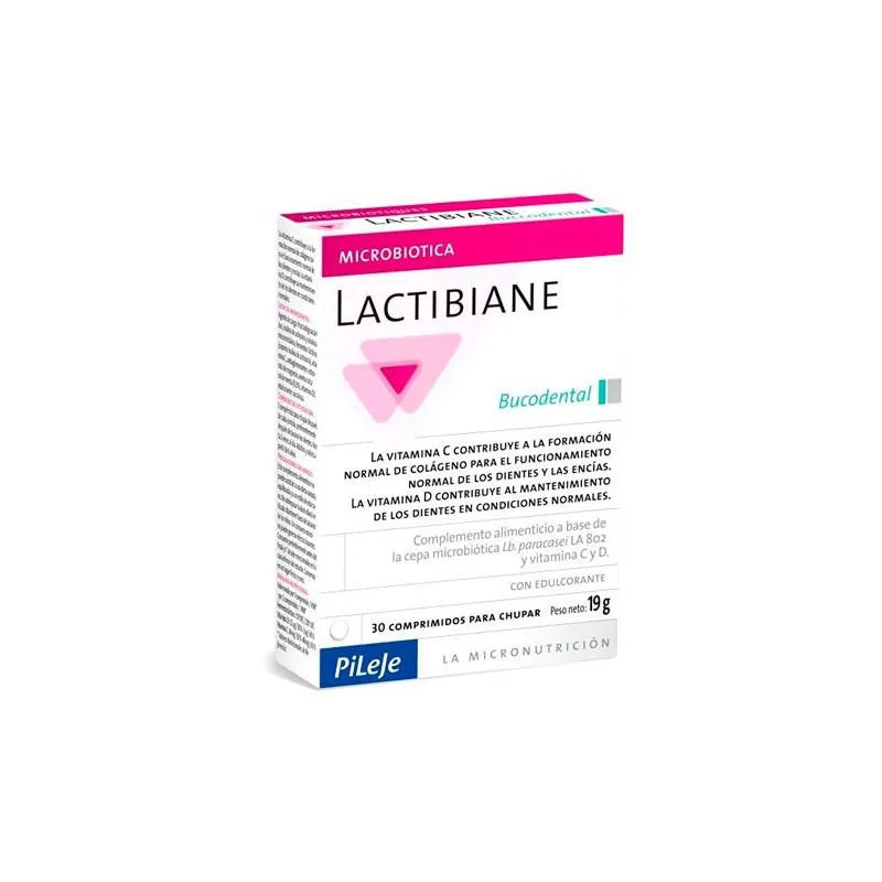 Pileje Lactibiane Buccodental 30 Comprimés Probiotiques Kermatone
