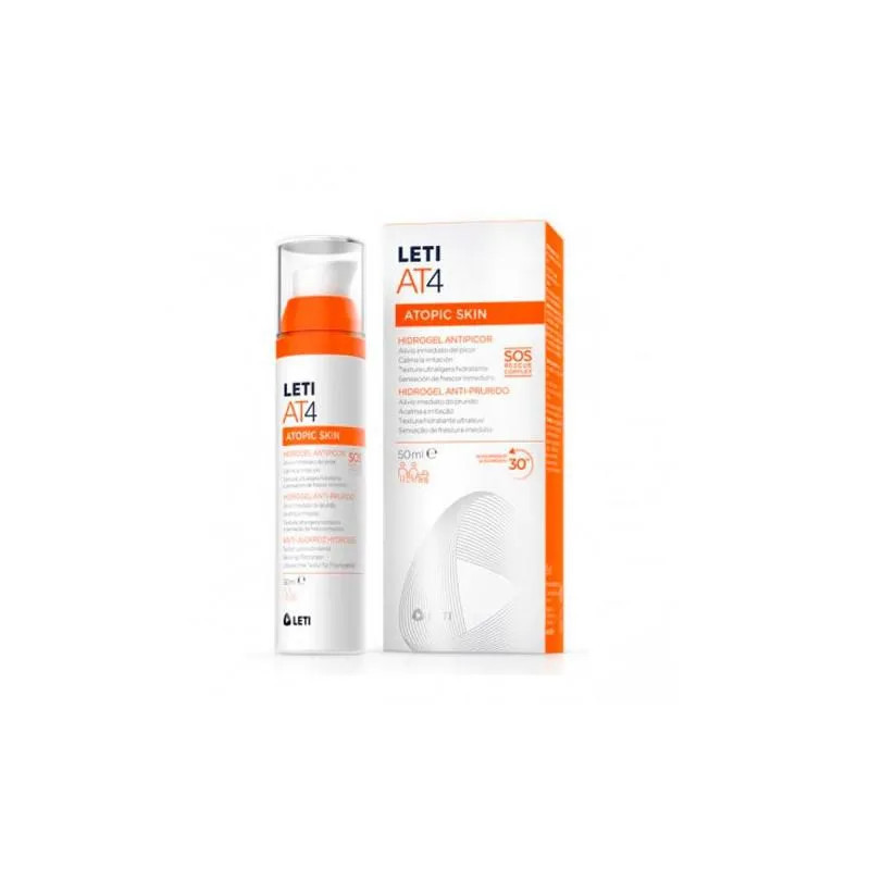 Leti At-4 Hydrogel Atopique 50ml - Soulagement Anti-Picor | Kermatone