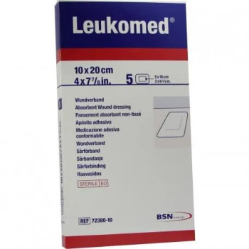 Bsn Medical Leukomed™ Adh Pansement Stérile 10x20cm – Lot de 5